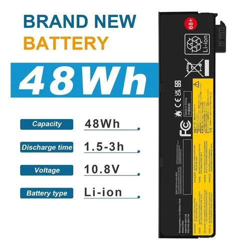 Bateria 48wh Lenovo Thinkpad L450 T470p T560 P50s L460 S440 - Imagen 5