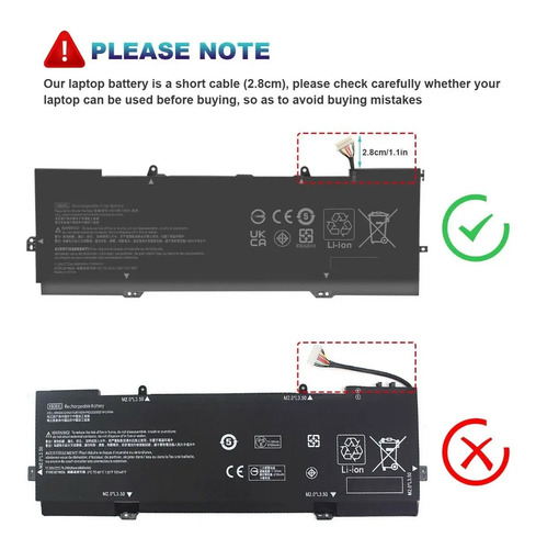 Bateria Yb06xl Laptop Hp Spectre X360 15-ch000 15-ch010tx 92 - Imagen 3