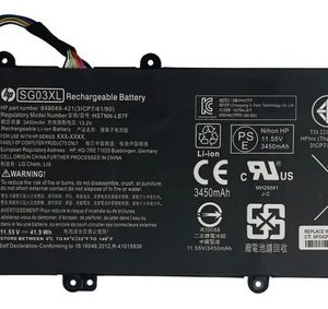 Batería Original Sg03xl Para Hp Envy 17-u Serie 849314