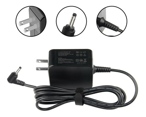 Lenovo Cargador Ideapad 310 330s 320 100 110 120 4.0x1.7mm . - Imagen 3