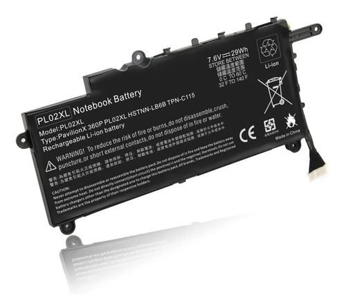 Bateria Pl02xl Hp 751681-231 751681-421 11 X360 - Imagen 2