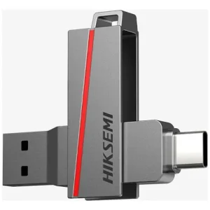 Pendrive Hiksemi 64gb Dual Slim Usb 3.2 Tipo C Hs-usb-e307c