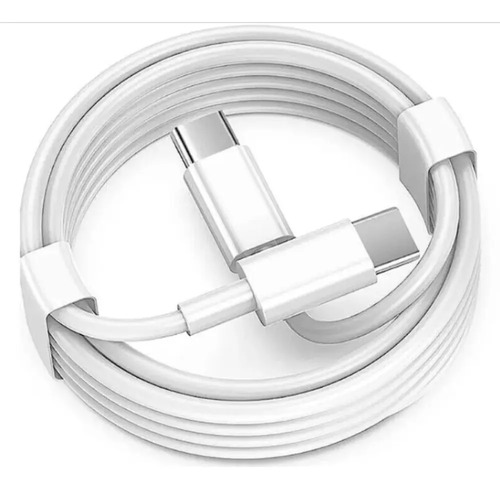 2 Pack Cable Certif Usb-c A Usb-c Samsung Xiaomi Carga Rapi - Imagen 2