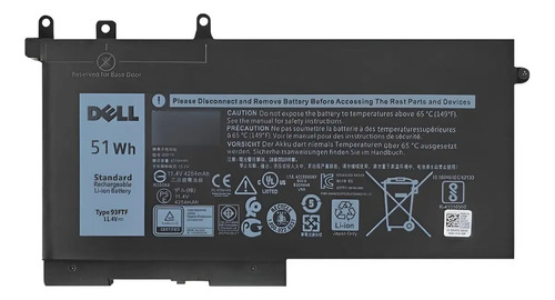 93ftf Original Bateria Dell Latitude E5480 E5591 E5490 E5590