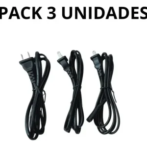 Cable Corriente Poder Cargador Laptop Ps4 Ps3 2 Polos Tipo 8