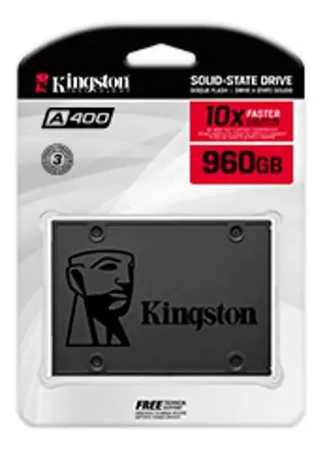 Disco Solido Ssd Kingston 960gb A400 Sata3 2.5 Sa400s37/960g