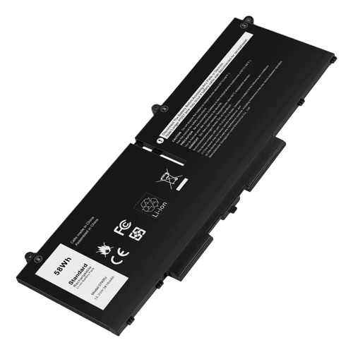 07krv Batería Dell Latitude 5430 5530 Precision 3570 4fvjg - Imagen 2