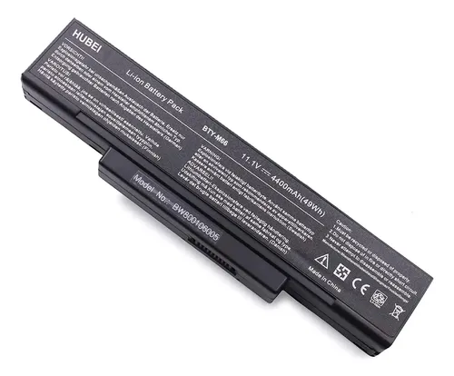 Batería Asus Msi M2401 Sl4110 M740bat-6 K72 Cx420 Bty-m66 - Imagen 3