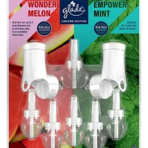 Ambientador Oficina Casa  Glade Plug 6 Unid + 2dispensadores
