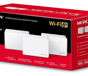 Mercusys Halo H80x 3-pack Sistema Wi-fi Mesh Ax3000
