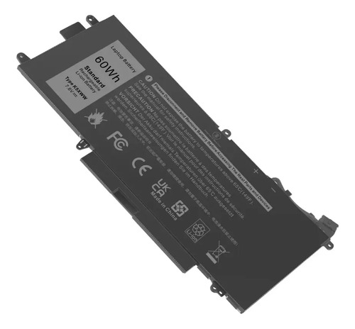 Bateria Dell K5xww 71tg4 7389 7390 L3180 5285 5289 60wh - Imagen 2