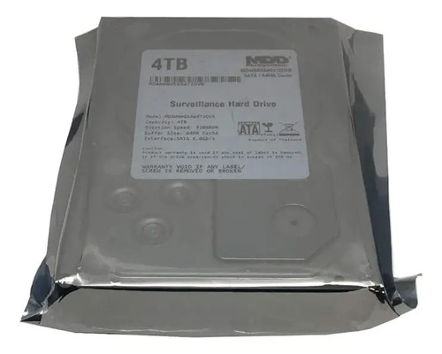 Disco Duro Pc 4tb 7200pm 64mb Sata 3.5 Cctv Dvr Vigilancia - Imagen 3