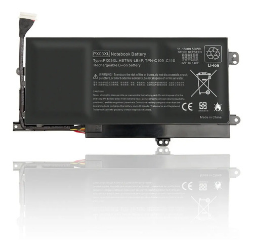 Bateria Px03xl Hp Envy 14 Touchsmart Ultrabook - Imagen 5
