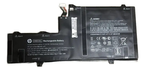 Bateria Original Om03xl Para Hp X360 1030 G2 863167-1b1