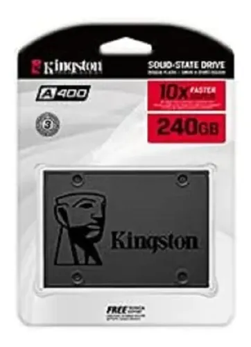 Ssd 240gb Disco Estado Solido Kingston A400 Sata3 2.5 Intern