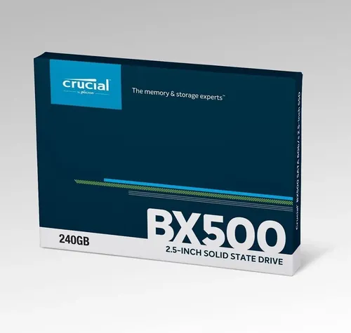 Ssd Disco Crucial Bx500 240gb 3d Nand Sata 2.5 Estado Solido