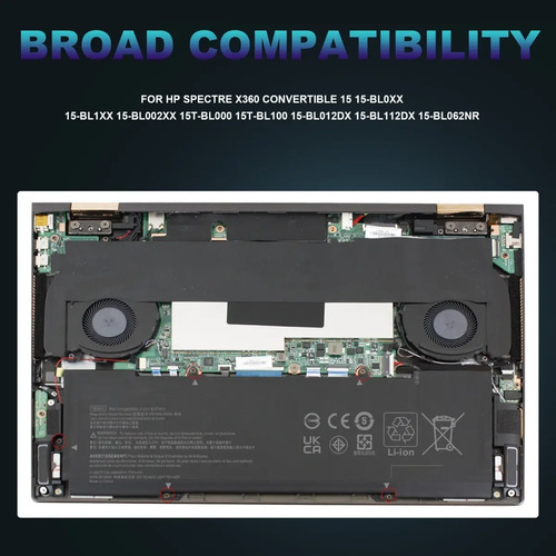 Bateria Yb06xl Laptop Hp Spectre X360 15-ch000 15-ch010tx 92 - Imagen 2