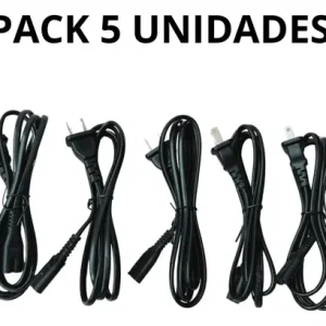 Cable Corriente Poder Cargador Laptop Ps4 Ps3 2 Polos Tipo 8