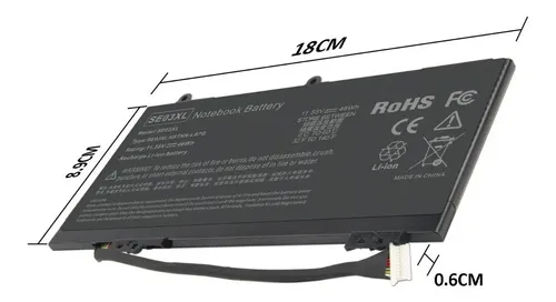 Bateria Se03xl Hp Pavilion 14-al100 849568-421 849908-850 - Imagen 2